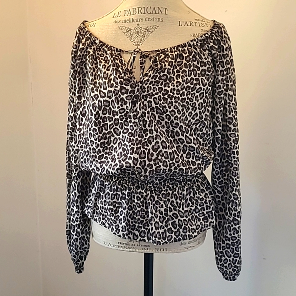 Ladies Animal Print blouse